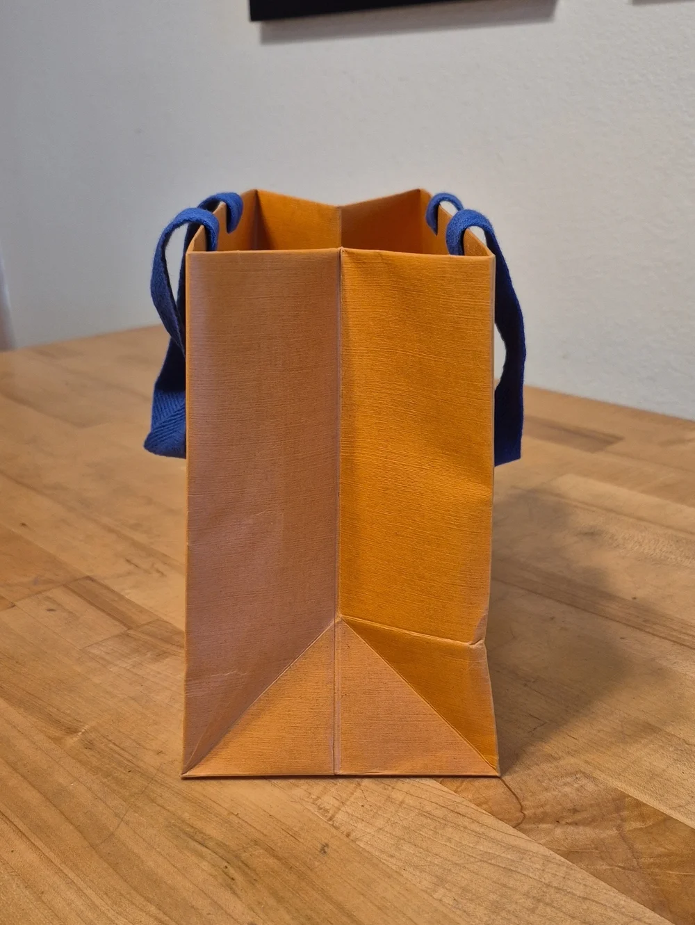 Louis Vuitton Orange Paper Gift Bag